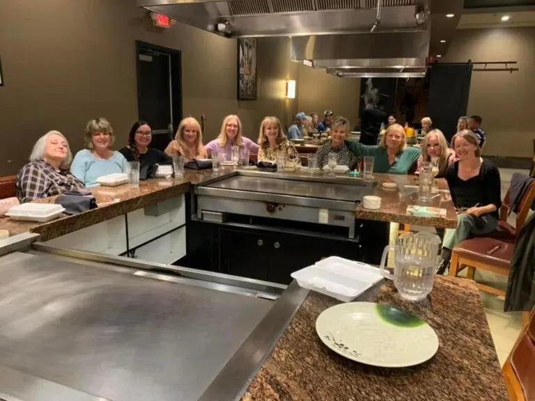 CCA supporters gathering at a community dinner event